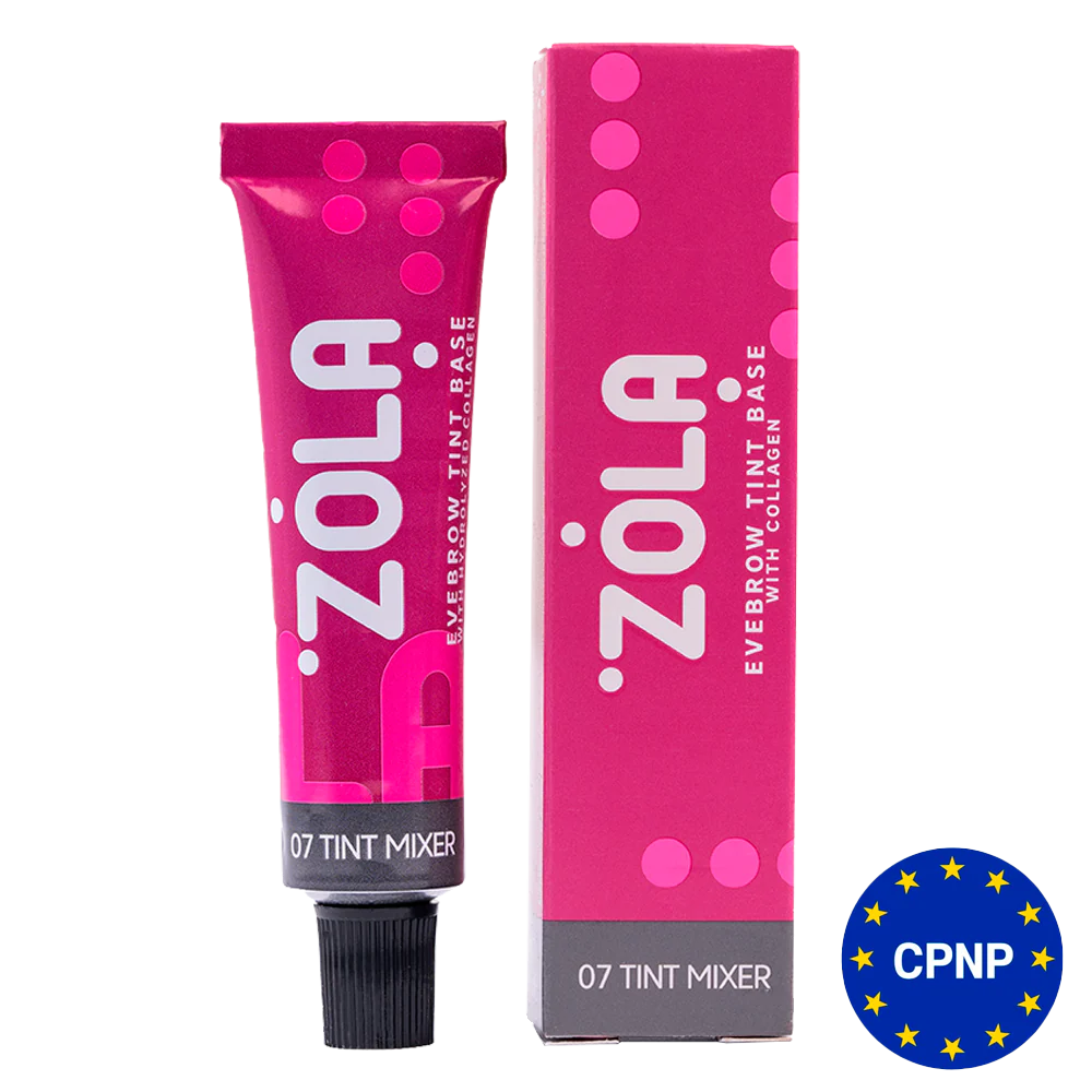ZOLA Eyebrow Tint Base With Collagen 07 Tint Mixer 15ml