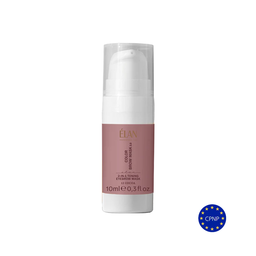 COLOR BROW MASK 2.0: 2-in-1 straffende Augenbrauenmaske, 12 COCOA