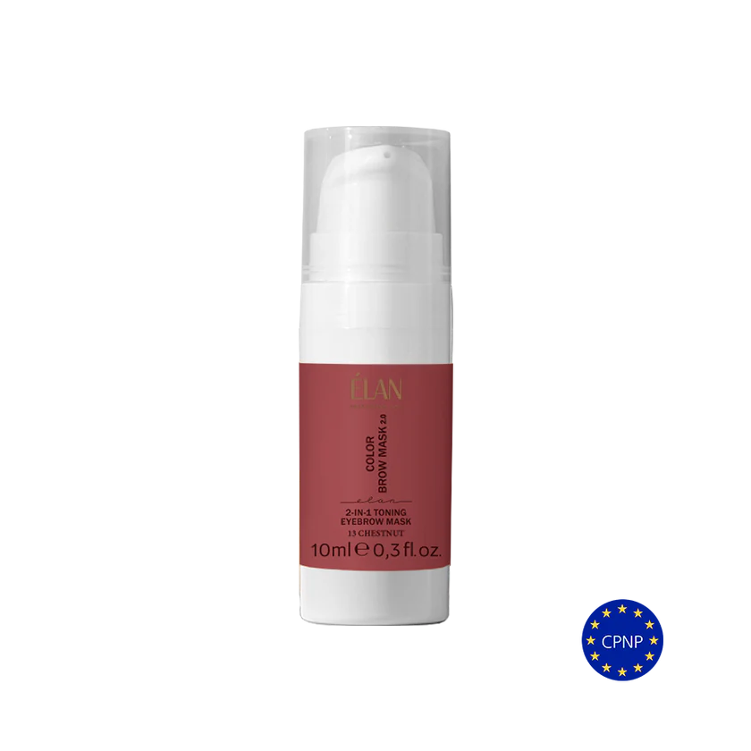 COLOR BROW MASK 2.0: 2-in-1 straffende Augenbrauenmaske, 13 CHESTNUT