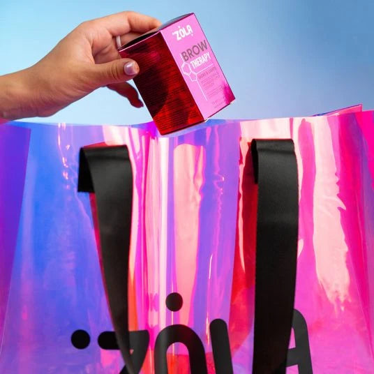 ZOLA Pink Holographic Shopper Bag