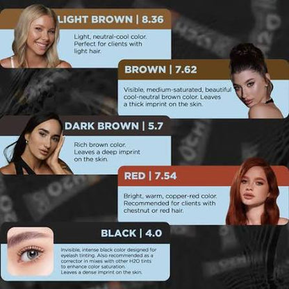 OkO lash&brow Liquid Hybrid tint H2O 15ml