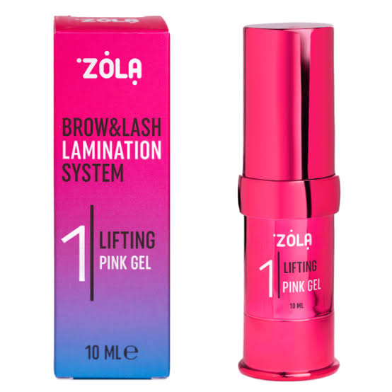 Zola Color Lab Pink Lifting Gel Step 1